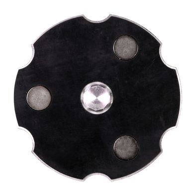 Картинка - Держатель алюминиевый магнитный для полировальных кругов Baumesser 100*25*14.7*M14 Click-Lock PRO