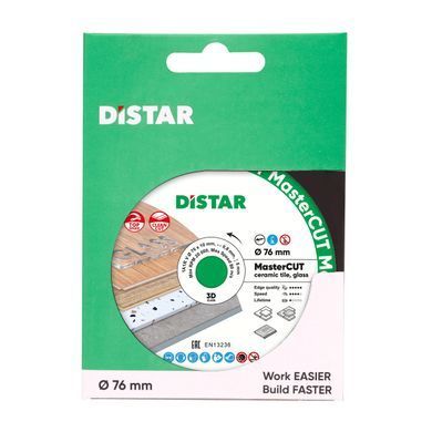 Картинка - Диск алмазный отрезной Distar 1A1R V 76 MasterCUT