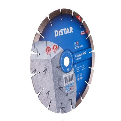 Картинка - Круг алмазный отрезной Distar 1A1RSS/C3-W 232x2,4/1,6x22,23-16-ARP 38x2,4x10+2 R105 Classic H12