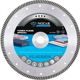 Картинка - Алмазний диск Nozar TURBO FLIESE 125х22,2