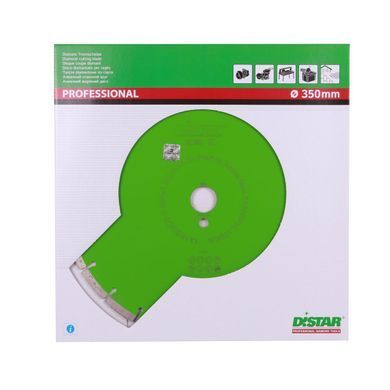 Картинка - Круг алмазный отрезной Distar 1A1RSS/C3 350x3,5/2,5x10x32-24-HIT Premier Active